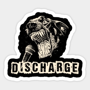 discharge ll darkness Sticker